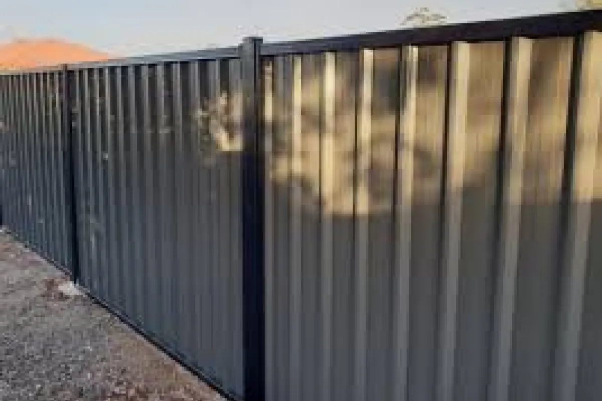 Colorbond Boundary Fence