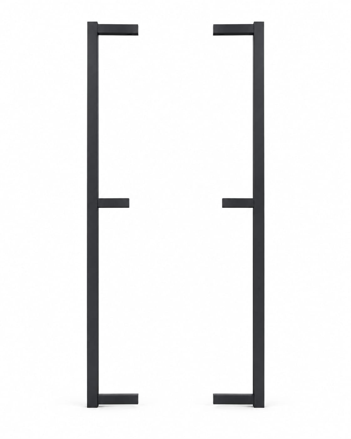 Gate frame 3 legged 1.8m black