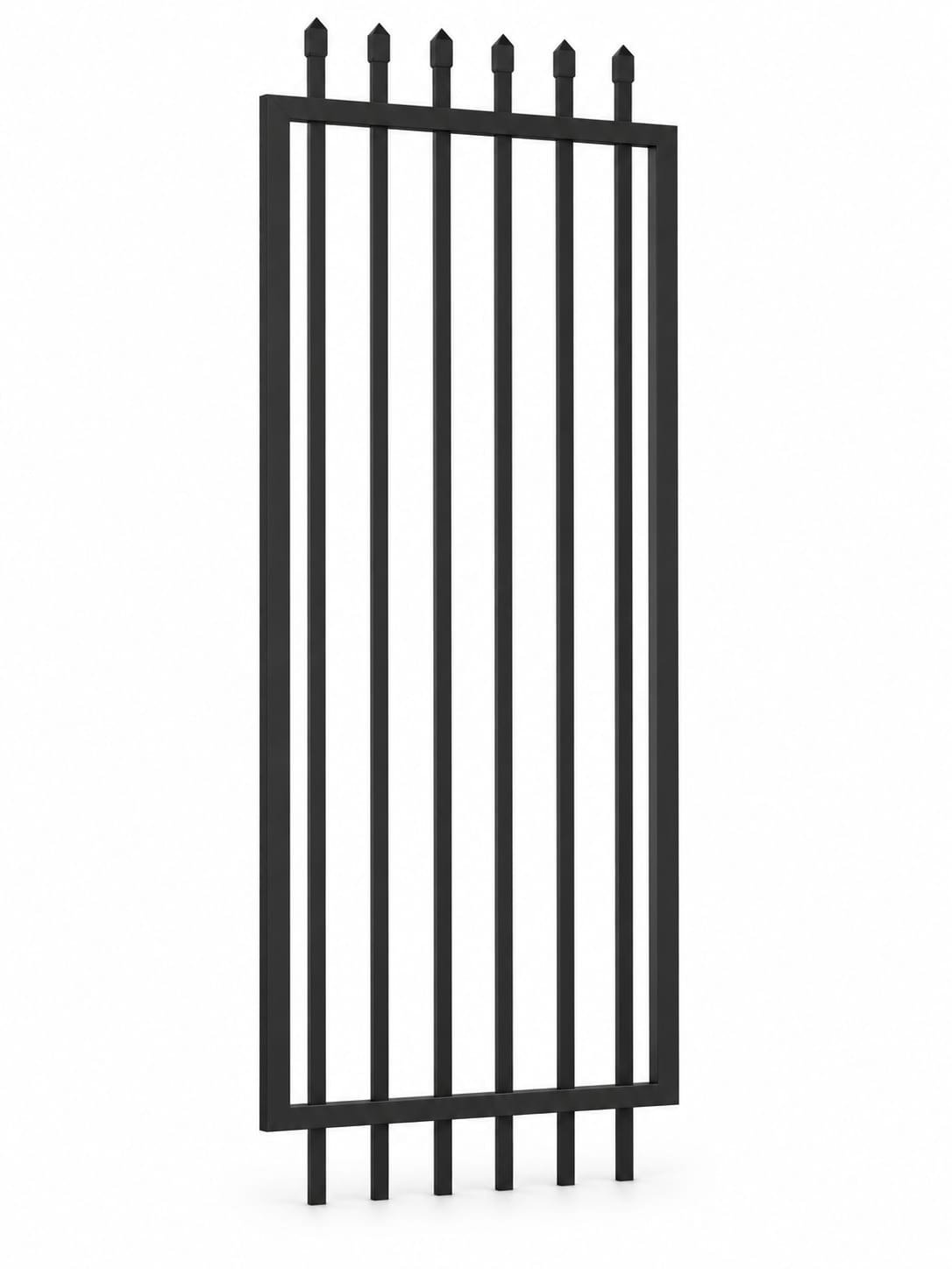Security Fence gate 1.8x1.5 Black