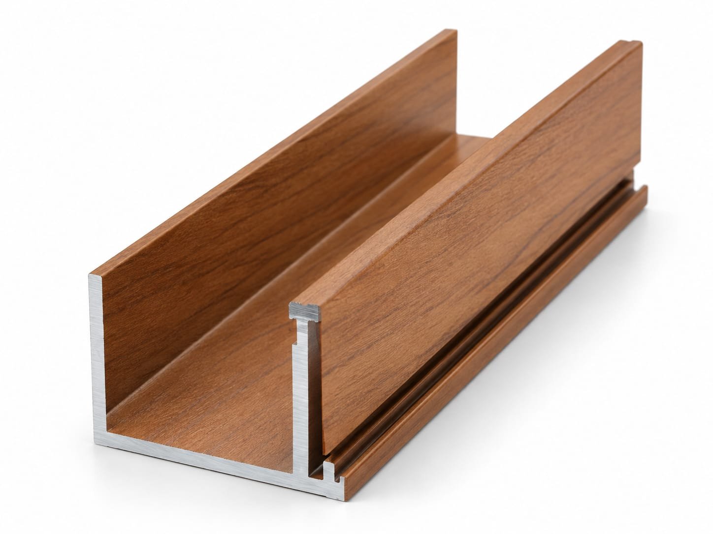 U Channel 5.8m wood grain