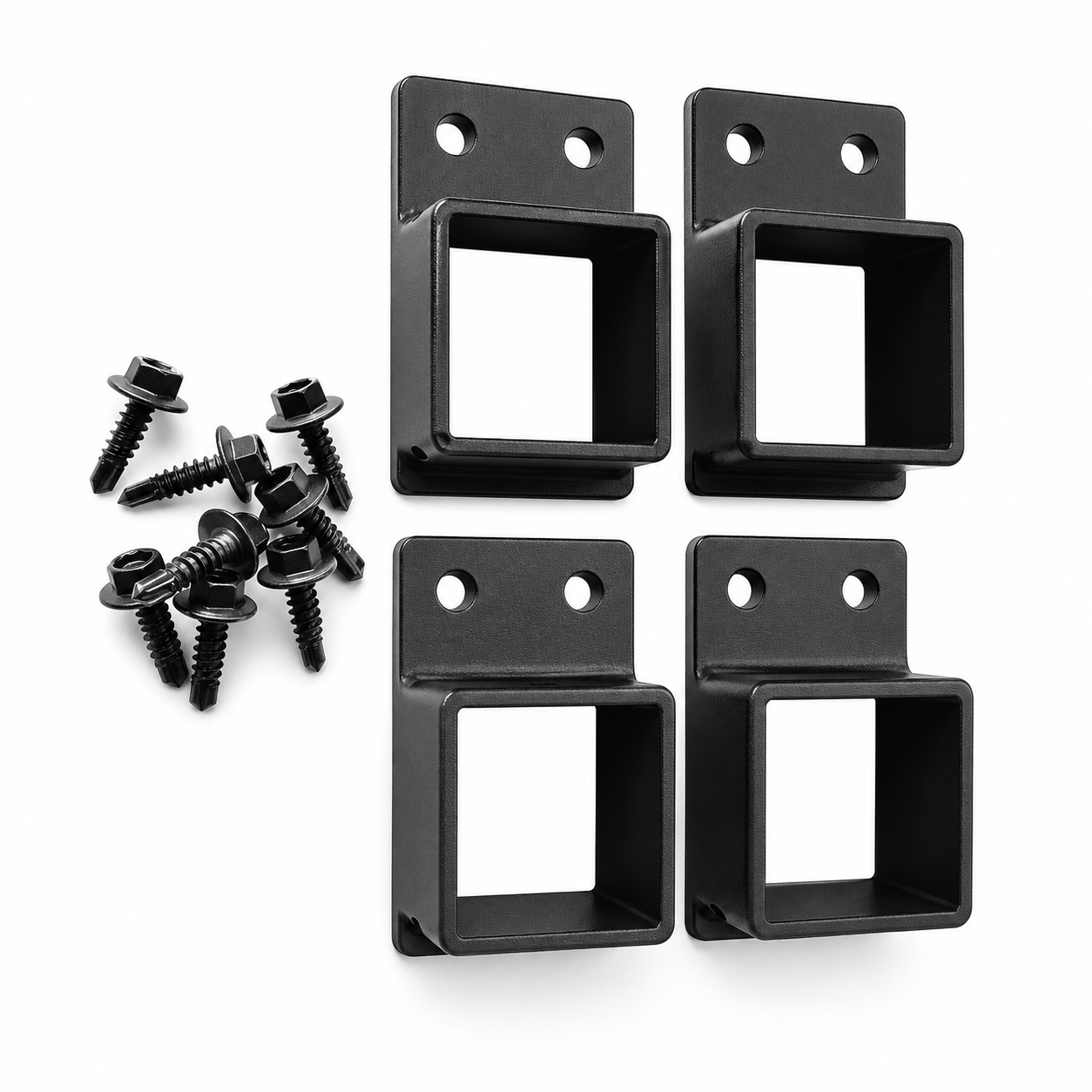 Blade fence brackets  black
