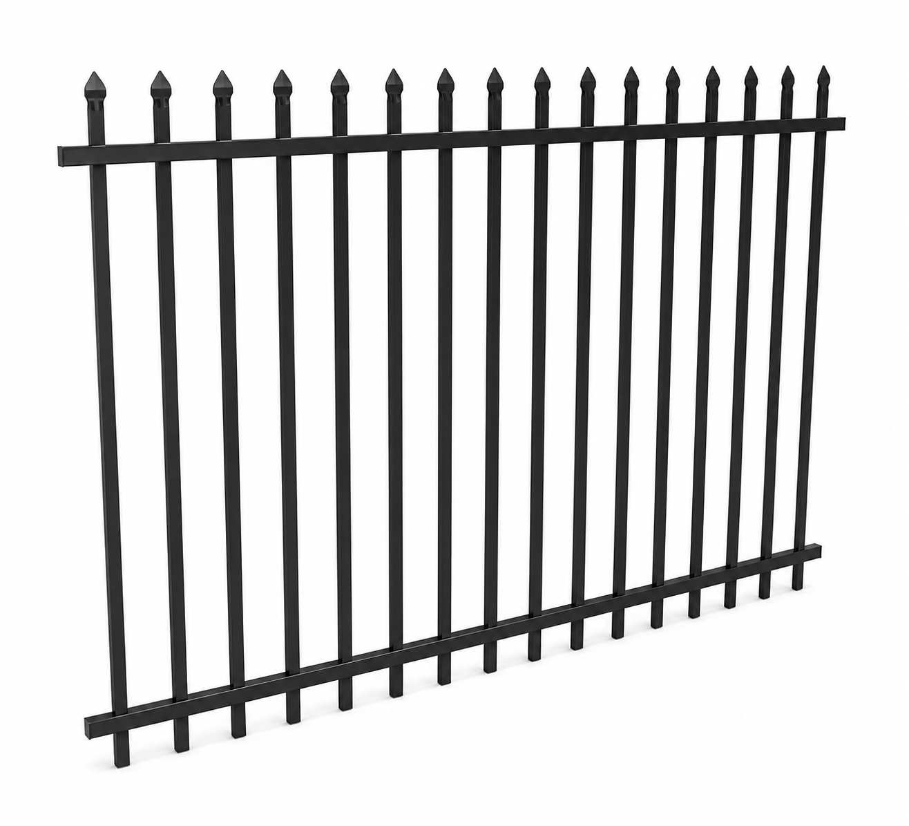 Security Fence Panel 1.8x2.4 Black
